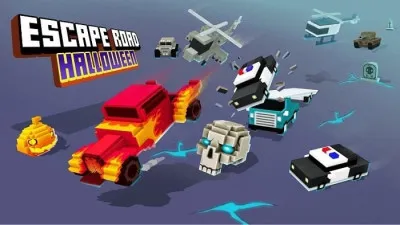 Escape Road Halloween: Jogar Escape Road Halloween Perseguição Assustadora